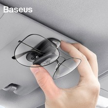 Baseus Quality Platinum Araç İçi Oto Güneşlik Gözlük Tutucu