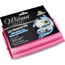 Wilma Secret Lüx Hamarat Mikrofiber Cam Bezi - 50 x 70 -Pembe