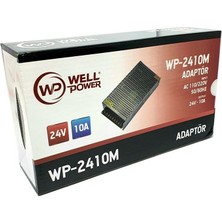 Wellpower 24 V 10 A Metal Kasa Adaptör