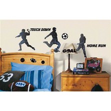 York RoomMates RMK1312SCS Basketbol - Futbol - Rugby - Beyzbol Duvar Sticker