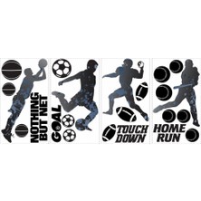 York RoomMates RMK1312SCS Basketbol - Futbol - Rugby - Beyzbol Duvar Sticker