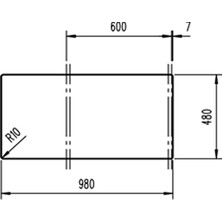 Teka Stone 60 B-Tg 1½b 1d Beyaz Granit Evye