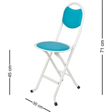 Katlanabilir Masa Takımı(Masa+2 Adet Sandalye)