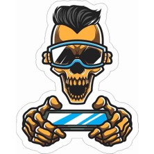 Sticker Atölyesi Gamer - Gaming - Esports Sticker - 29018 Renkli 10 x 8 cm