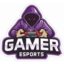 Sticker Atölyesi Gamer - Gaming - Esports Sticker - 29021 Renkli 10 x 11 cm