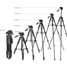 Zomei Q111 Profesyonel Alüminyum Tripod 5 kg Taşıma Kapasiteli