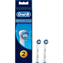 Oral-B Precision Clean 2'li Şarjlı Diş Fırçası Yedek Başlığı