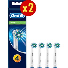 Oral-B Cross Action 8'li Diş Fırçası Yedek Başlığı