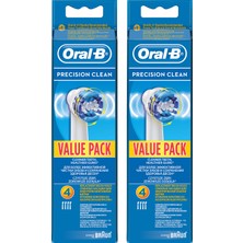 Oral-B Precision Clean 8'li Diş Fırçası Yedek Başlığı