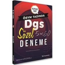 Tercih Akademi Dgs Sözel 5X60 Deneme - Mehmet Görgünoğlu