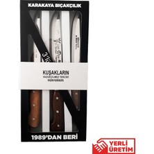 Sürmene Laz Dayı Hasan Karakaya 3'lü Bıçak Seti