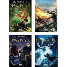 Harry Potter 1-2-3-4 Set Ilk 4 Kitap