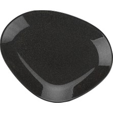 Galaxy 2 Li 35 Cm Düz Tabak Parlak Antrasit Renk