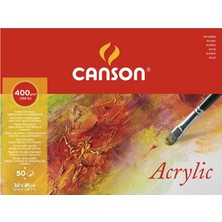 Canson Akrilik Boya Blok 400GR 50 Yaprak 32X41CM