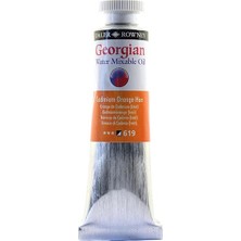 Daler Rowney Dr Georgian Water Mixable Yağlı B 37ML 619 Cadmium Orange Hue
