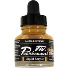Daler Rowney Fw Pearlescent Acrylic Ink 29.5ml 110 Bell Bronze
