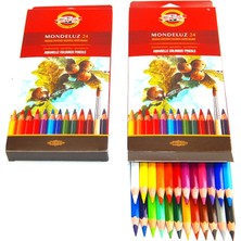 Koh-I-Noor Mondeluz Aquarell Sulu Boya Kalem Seti 24LÜ 3718