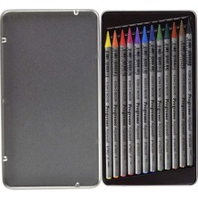 Koh-I-Noor Progresso Aquarell Woodless Coloured Pencil Set 12LI