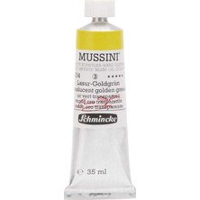Mussini 35ML Yağlı Boya Seri:3 NO:534 Translucent Golden Green