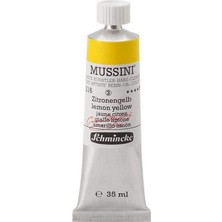 Schmincke Mussini 35ML Yağlı Boya Seri:3 NO:216 Lemon Yellow