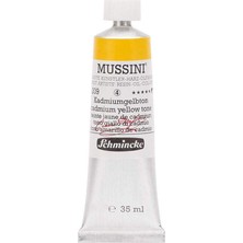 Schmincke Mussini 35ML Yağlı Boya Seri:4 NO:209 Cadmium Yellow Tone