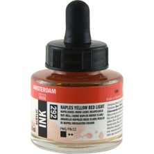 Talens Amsterdam Acrylic Ink 30ML 292 Naples Yellow Red Light