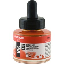 Talens Amsterdam Acrylic Ink 30ML 311 Vermillion