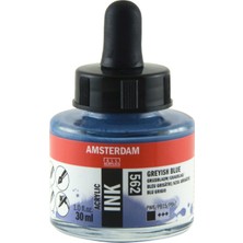 Talens Amsterdam Acrylic Ink 30ML 562 Greyish Blue