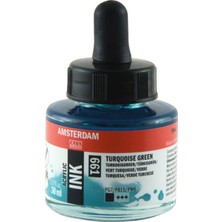 Talens Amsterdam Acrylic Ink 30ML 661 Turquoise Green