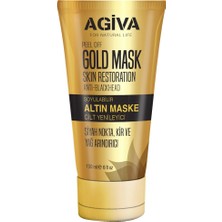 Agiva Soyulabilir Altın Maske 150ML