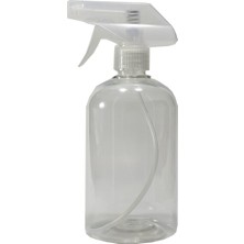 Paradise Boş Pet Şişe Ambalaj 500 ml & Valf Sprey 10'lu Takım