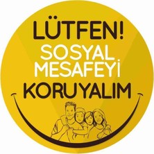 Stickermarket Sosyal Mesafe Sticker