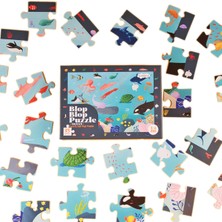 Kidmosfer Blop Blop Puzzle - Ocean (Search And Find Puzzle)