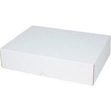 Unipak Kesimli E-Ticaret Kutusu Beyaz 17 x 12,5 x 5,5 cm 25'li