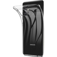 Gpack Samsung Galaxy M31 Kılıf Süper Silikon Yumuşak Arka Koruma Şeffaf