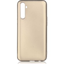 Gpack Realme 6 PRO Kılıf Premier Silikon Koruma + Nano Glass Gold