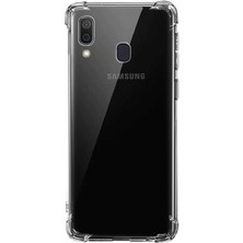 Gpack Samsung Galaxy A01 Kılıf AntiShock Ultra Koruma Sert Kapak Şeffaf