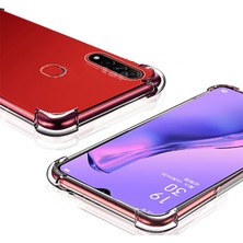 Case Street Oppo A91 Kılıf Antishock Ultra Koruma Sert Kapak Şeffaf