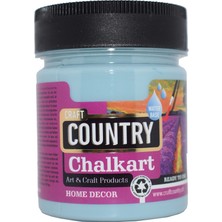 Craft Craft Country Chalkart Hobi Boyası 120 cc 6022 Çelik Mavisi
