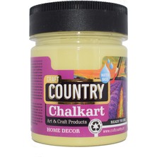 Craft Craft Country Chalkart Hobi Boyası 120 cc 6031 Sarı Zeytin