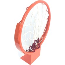 Adelinspor Standart Basketbol Çemberi 45 cm Sabit , Kancalı Ağ Bağlantısı