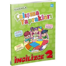 Karaca Yayınevi 2. Sınıf İngilizce Etkinlikli Soru Bankası Çalışma Yaprakları
