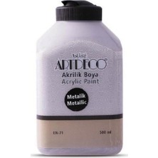 Artdeco Metalik Akrilik Boya 500 ml Bakır