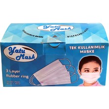 Yatu Mask Tek Kullanımlık Cerahi Maske Telli 3 Katlı 3 Kutu 150 Adet