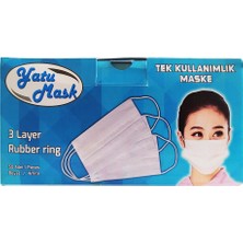 Yatu Mask Tek Kullanımlık Cerahi Maske Telli 3 Katlı 3 Kutu 150 Adet