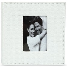 Birlik Fotoğrafçılık Beyaz Deri Albüm 4x6 (10X15) 46200B