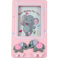 Birlik Fotoğrafçılık Pembe Filli Çerçeve 4x6 (10X15) LM7442
