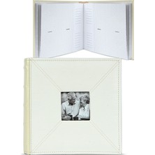 Birlik Fotoğrafçılık Deri Beyaz Albüm 5x7 (13X18) 57100C