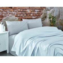 Komfort Home Çift Kişilik Ranforce Pike Takımı 200x230 cm  Açık Gri