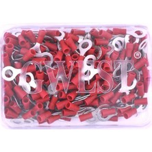 Gwest Gyu-601 Yuvarlak Tip Kablo Ucu Kırmızı
